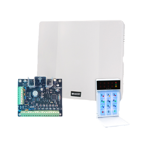 KIT ALARMA GARNET PC-732G +  G-LED732 + IP-500 + IR 808 + MAG + MP-100 + TRAFO + GAB (SIN BATERIA)